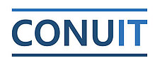 conuIT GmbH Logo der conuIT GmbH: blauer Schriftzug auf weißem Grund