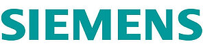 Siemens Siemens Logo: Türkiser Schriftzug auf weißem Hintegrund